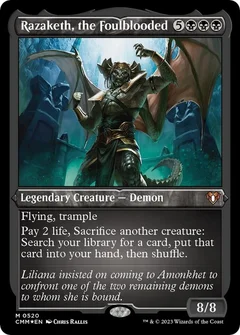 Razaketh, the Foulblooded (Foil Etched) 520