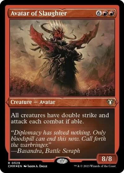 Avatar of Slaughter (Foil Etched)