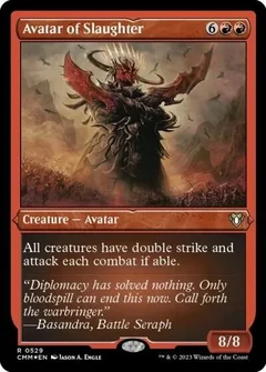 Avatar of Slaughter (Foil Etched) 529