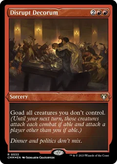 Disrupt Decorum (Foil Etched) 533