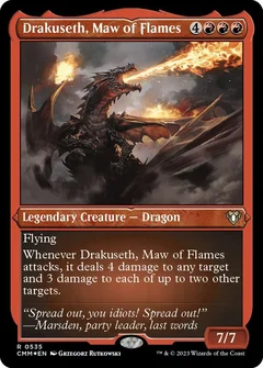 Drakuseth, Maw of Flames (Foil Etched) 535