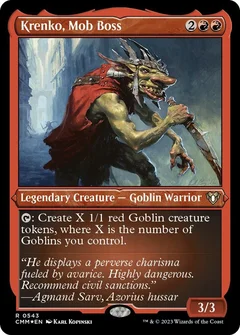 Krenko, Mob Boss (Foil Etched) 543
