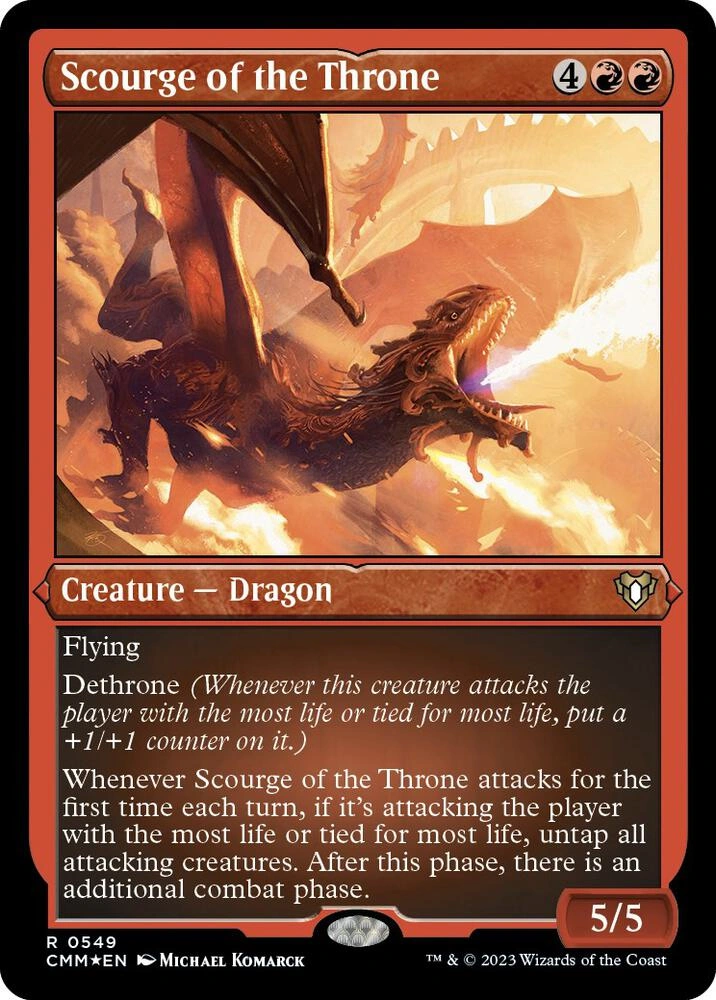 Scourge of the Throne (Foil Etched)