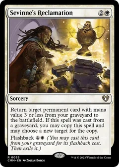 Sevinne's Reclamation Foil 55