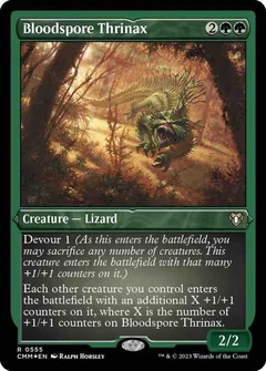 Bloodspore Thrinax (Foil Etched) 555