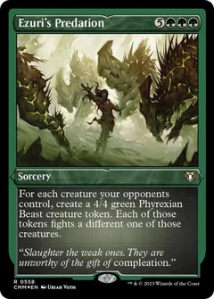 Ezuri's Predation (Foil Etched) 558