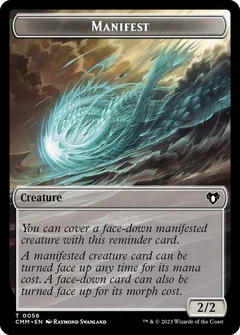 Manifest // Phyrexian Germ Double-Sided Token 56 // 16