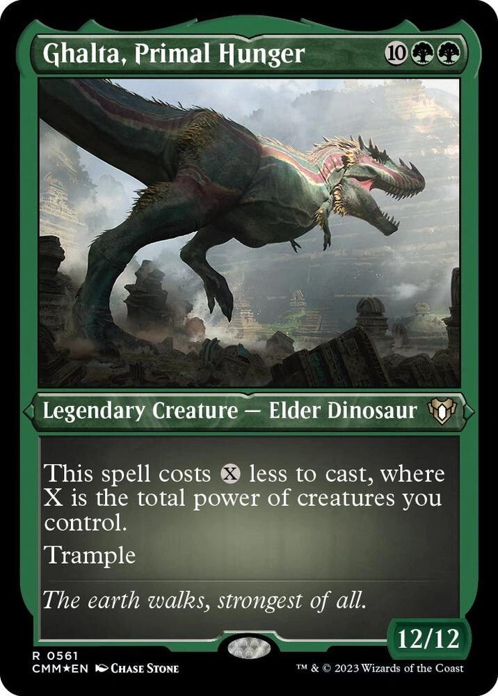 Ghalta, Primal Hunger (Foil Etched)