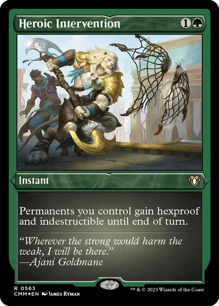 Heroic Intervention (Foil Etched)