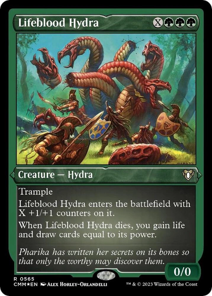 Lifeblood Hydra (Foil Etched)