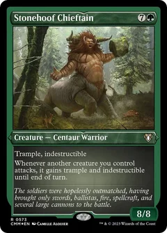Stonehoof Chieftain (Foil Etched) 573