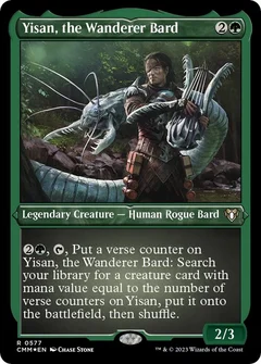 Yisan, the Wanderer Bard (Foil Etched) 577