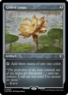 Gilded Lotus (Foil Etched) 605