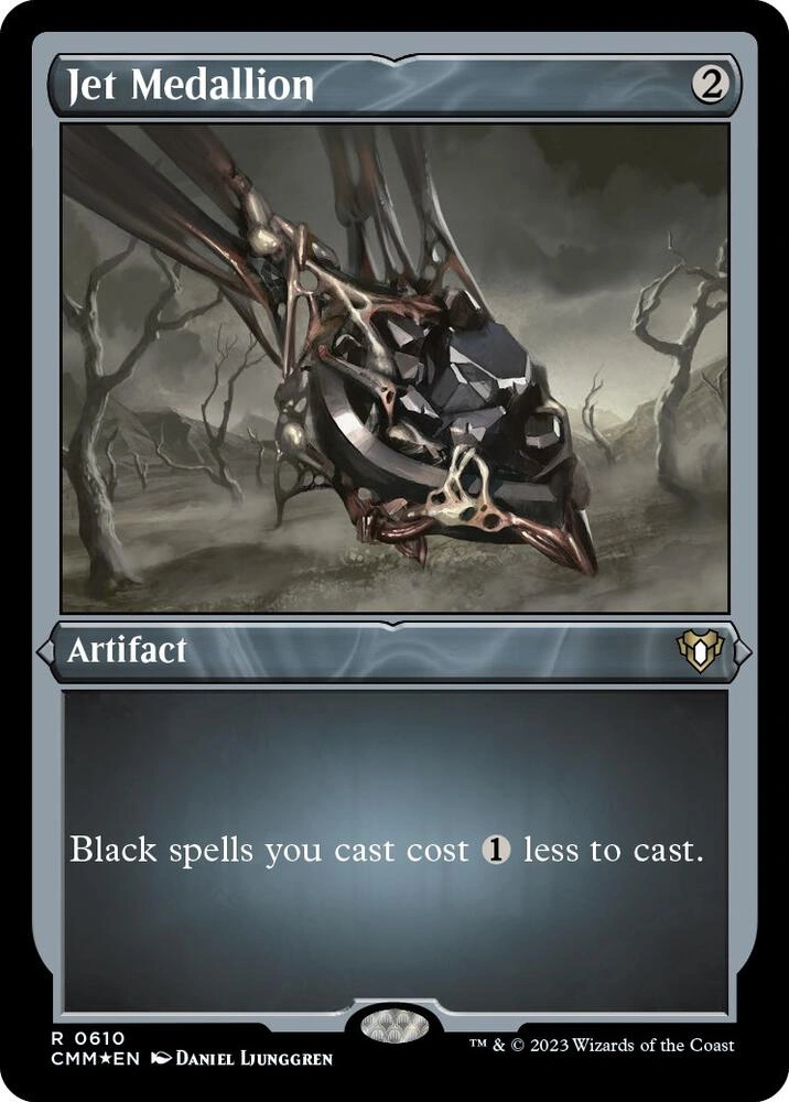 Jet Medallion (Foil Etched)