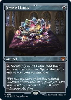 Jeweled Lotus (Foil Etched) 611