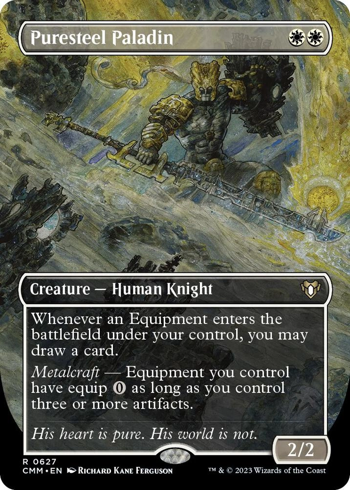 Puresteel Paladin (Borderless) Foil