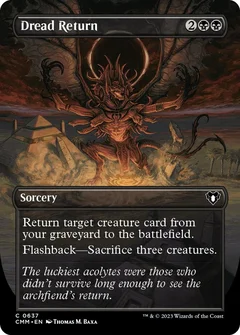 Dread Return (Borderless) Foil 637