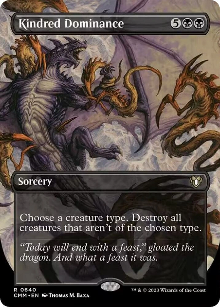 Kindred Dominance (Borderless) Foil