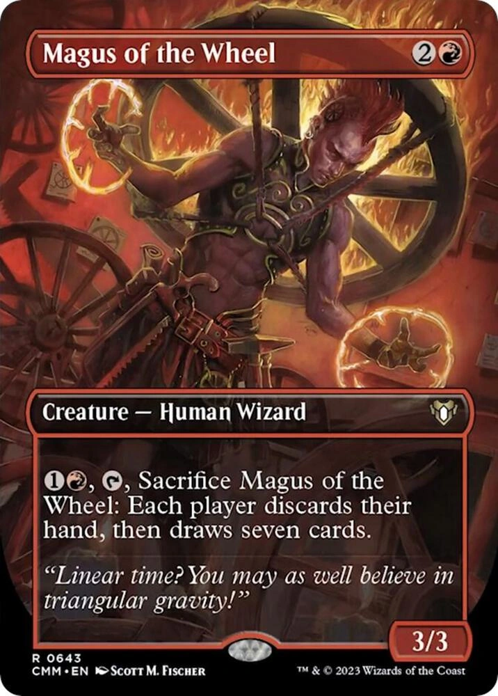 Magus of the Wheel (Borderless) Foil