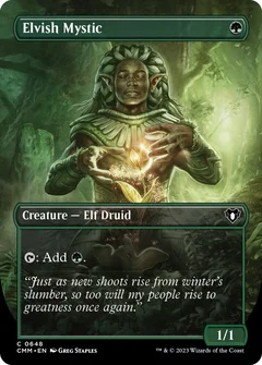 Elvish Mystic (Borderless) Foil 648