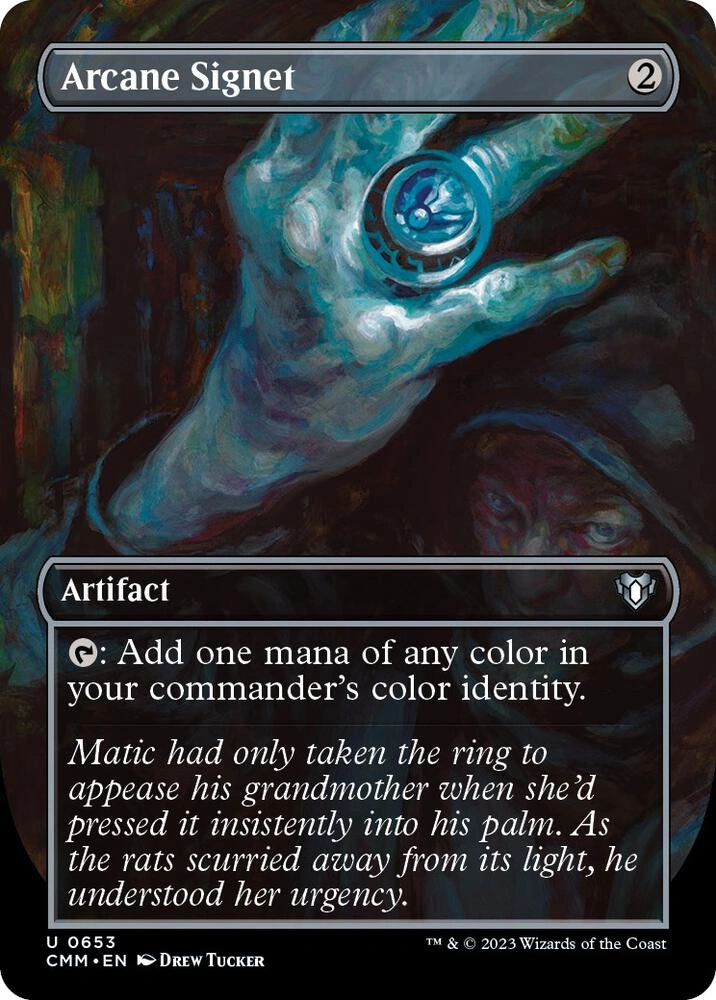 Arcane Signet (Borderless) Foil