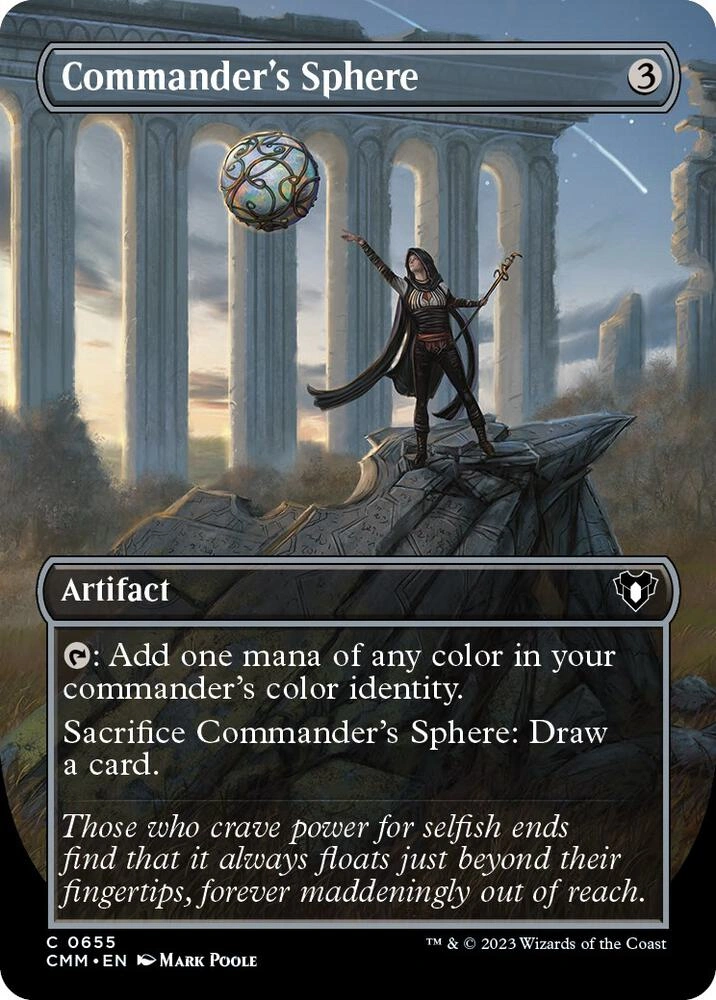 Commander's Sphere (Borderless) Foil