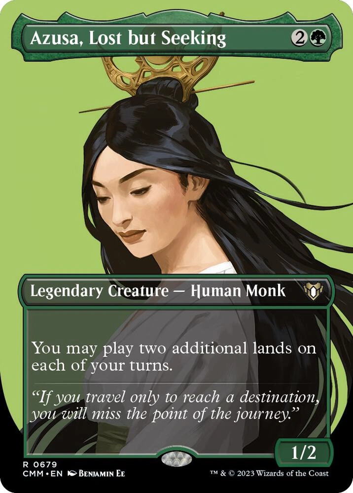 Azusa, Lost but Seeking (Borderless) Foil
