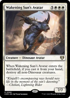Wakening Sun's Avatar Foil 68