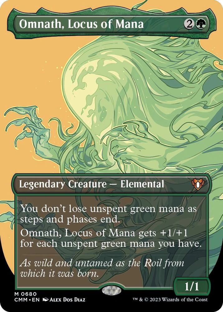Omnath, Locus of Mana (Borderless) Foil
