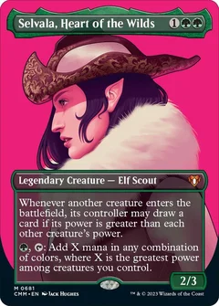Selvala, Heart of the Wilds (Borderless) Foil 681