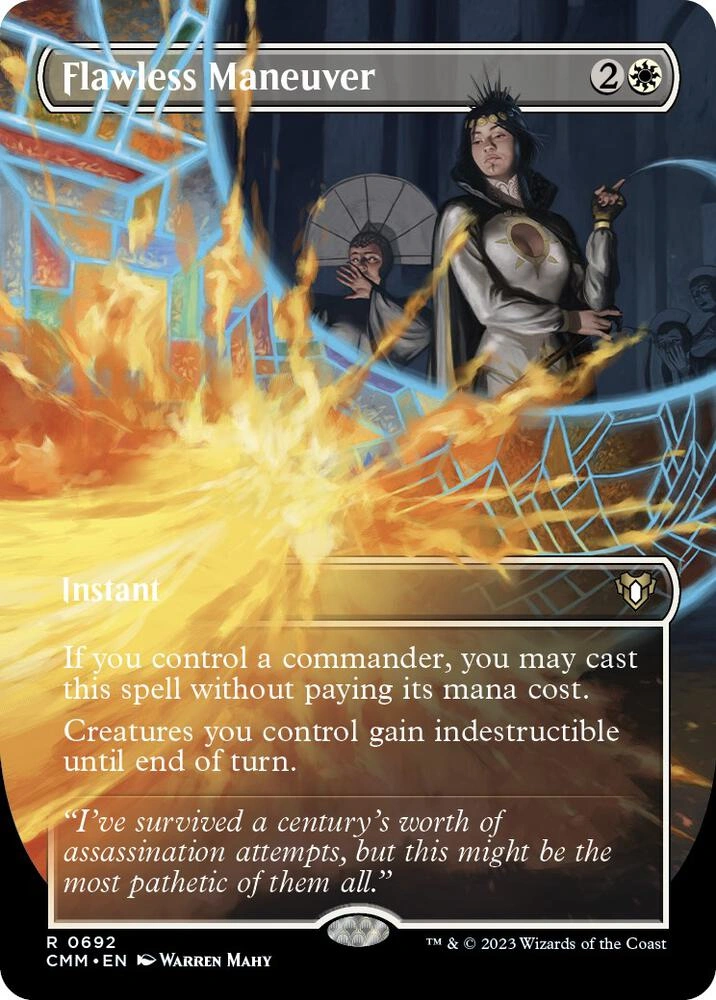 Flawless Maneuver (Borderless) Foil