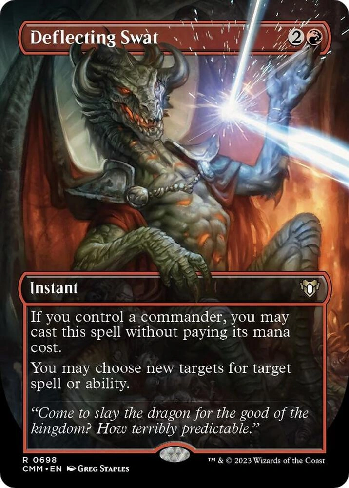 Deflecting Swat (Borderless) Foil