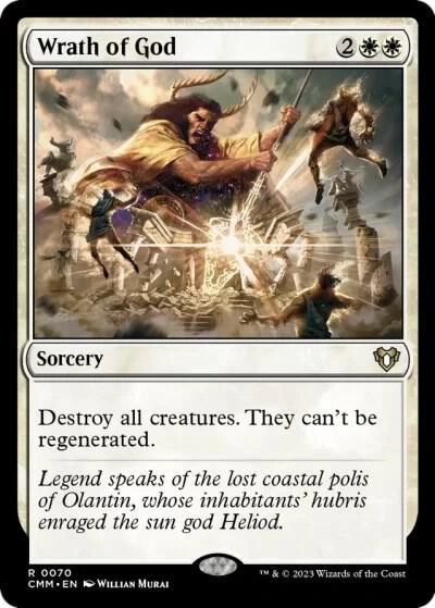 Wrath of God Foil