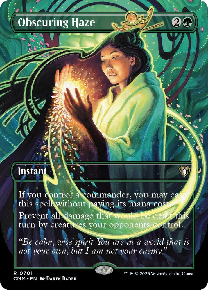 Obscuring Haze (Borderless) Foil