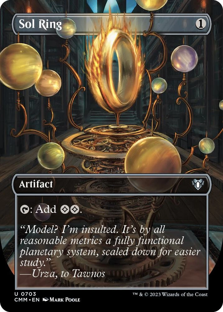 Sol Ring (Borderless) Foil
