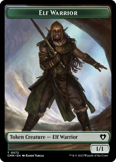 Elf Warrior // Cleric Double-Sided Token 72 // 62