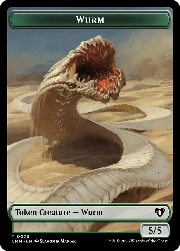 Wurm // Spider Double-Sided Token
