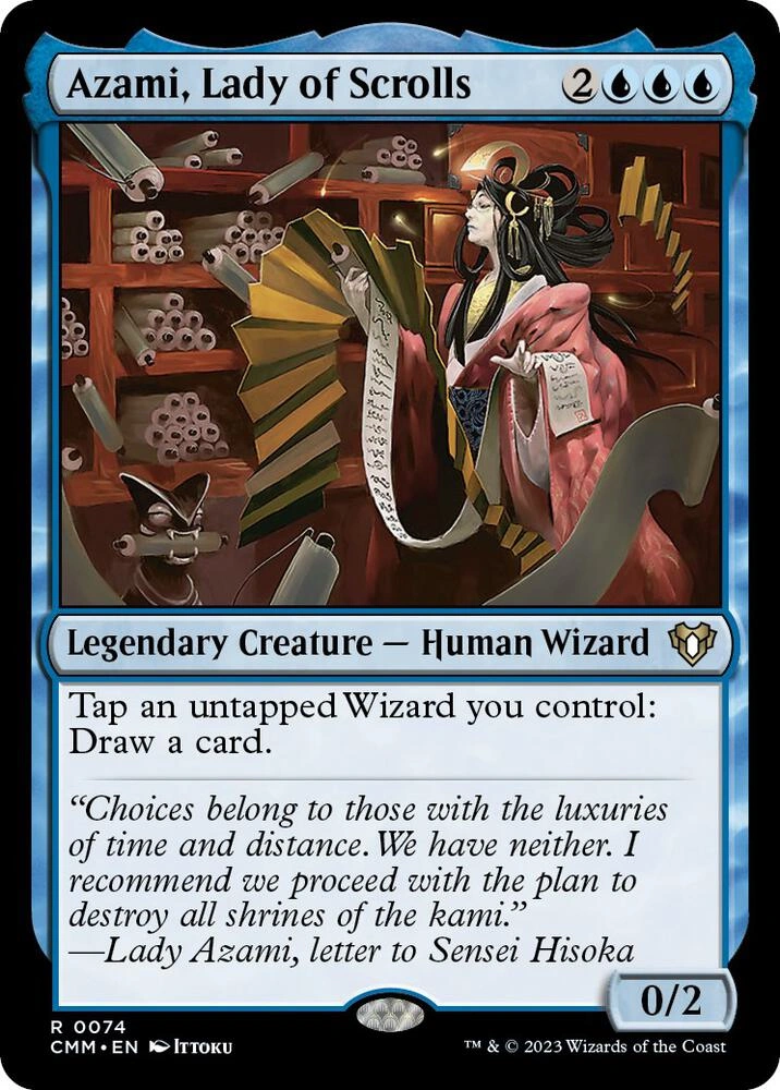 Azami, Lady of Scrolls Foil
