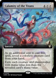 Calamity of the Titans (Extended Art) Foil 745