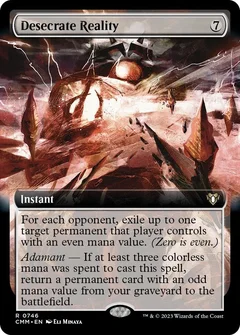 Desecrate Reality (Extended Art) Foil 746