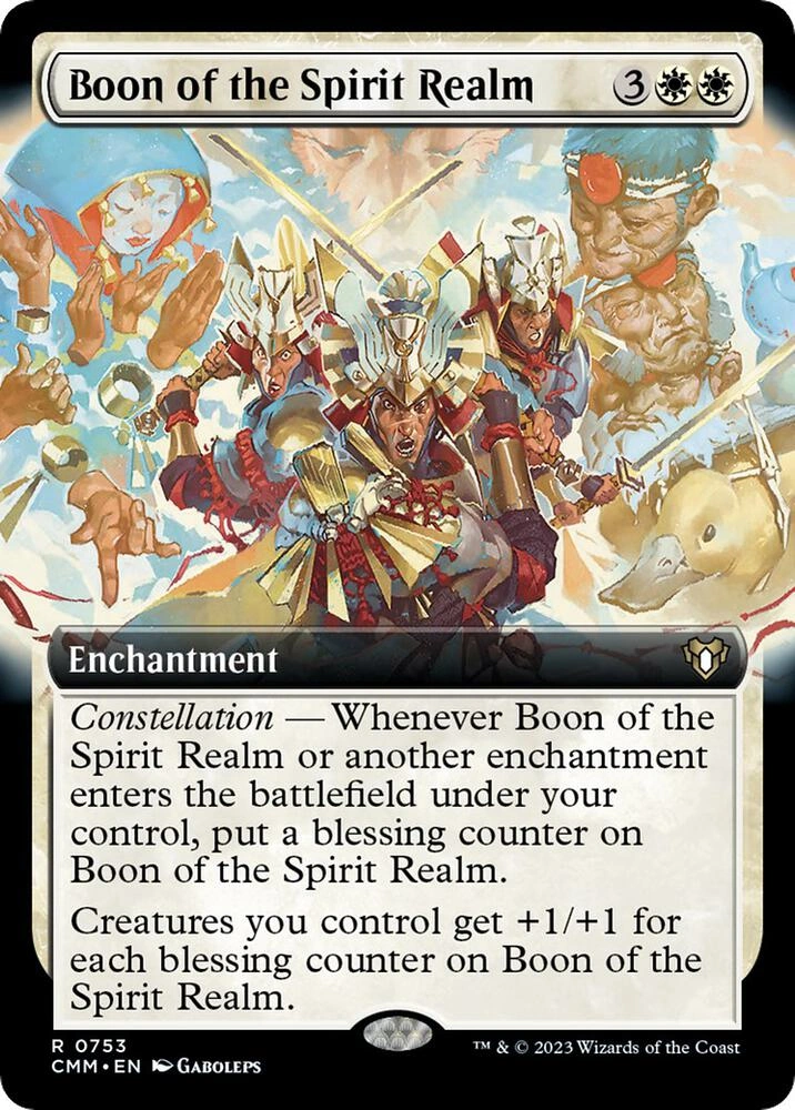 Boon of the Spirit Realm (Extended Art) Foil