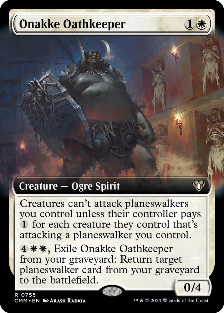 Onakke Oathkeeper (Extended Art) Foil