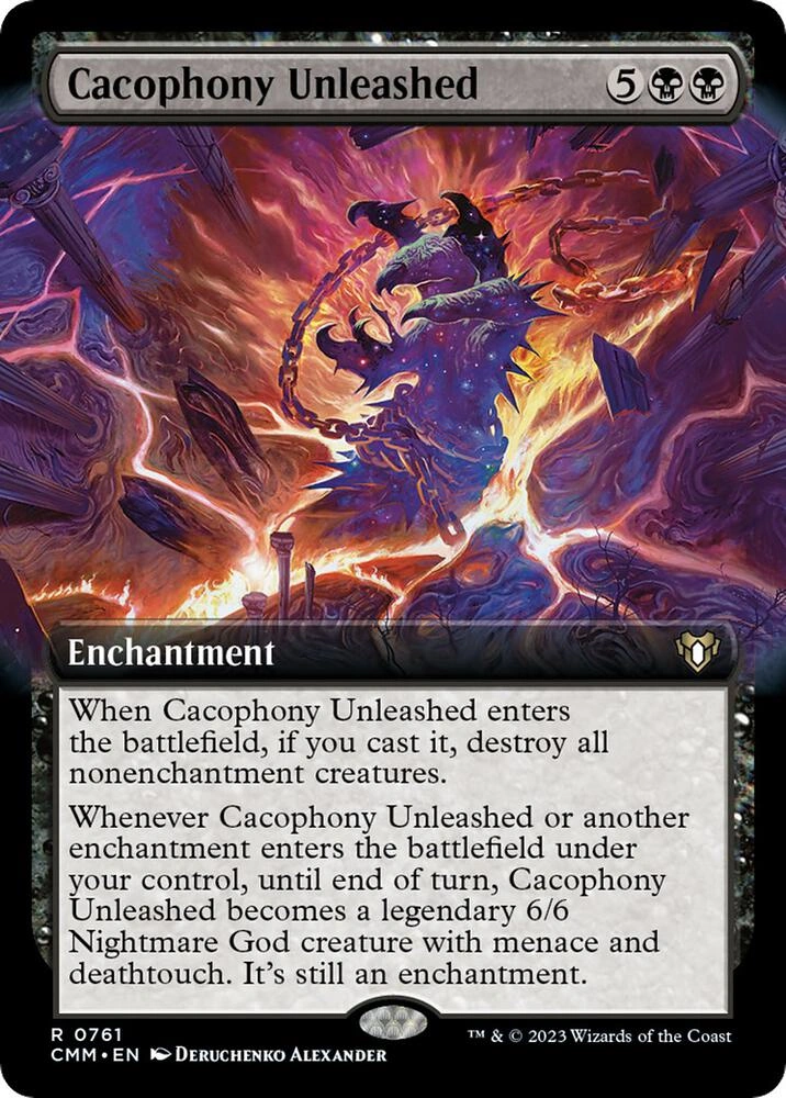 Cacophony Unleashed (Extended Art) Foil