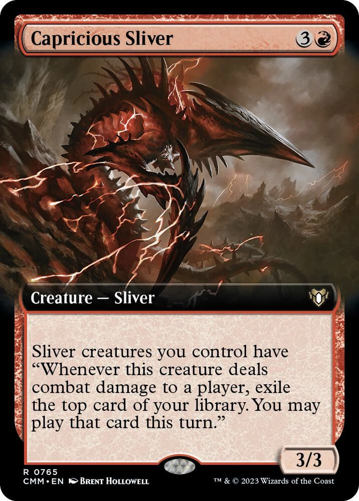 Capricious Sliver (Extended Art) Foil
