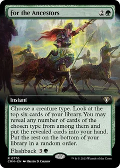 For the Ancestors (Extended Art) Foil 770