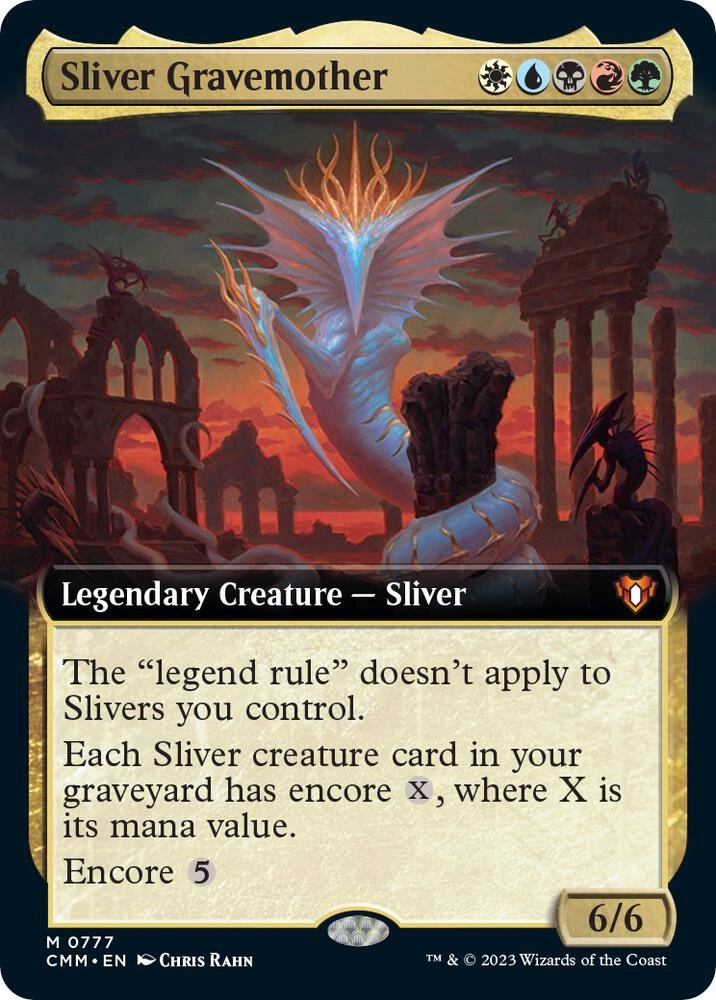 Sliver Gravemother (Extended Art) Foil