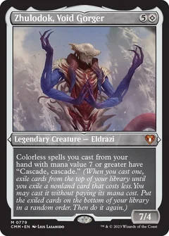 Zhulodok, Void Gorger (Display Commander) (Foil Etched) - Thick Stock 779