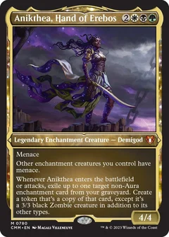 Anikthea, Hand of Erebos (Display Commander) (Foil Etched) - Thick Stock 780