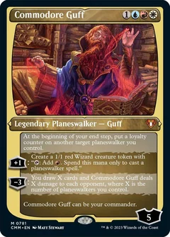 Commodore Guff (Display Commander) (Foil Etched) - Thick Stock 781