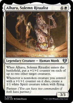 Alharu, Solemn Ritualist Foil 8